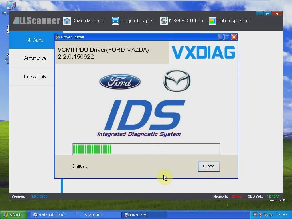 download ford ids works with vcm ii